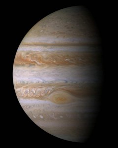 Jupiter half-full